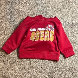Toddler San Francisco 49ers Kids Red Sweatshirt